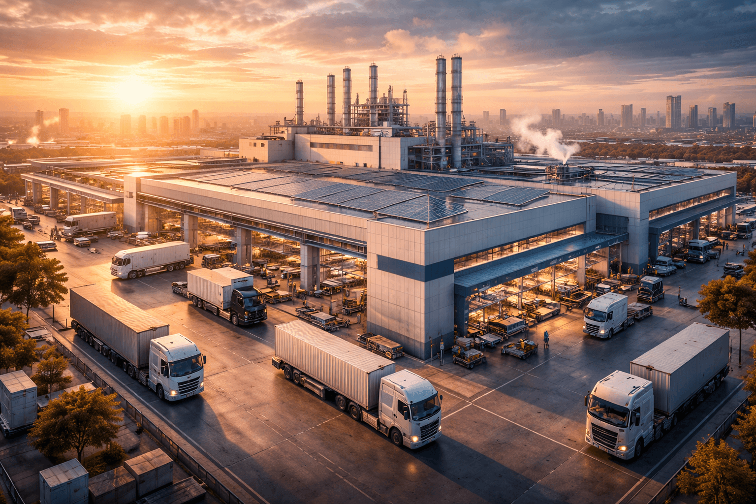 Logistika və çatdırılma strategiyası: sənaye avadanlıqlarının idxalında effektiv B2B yanaşma background