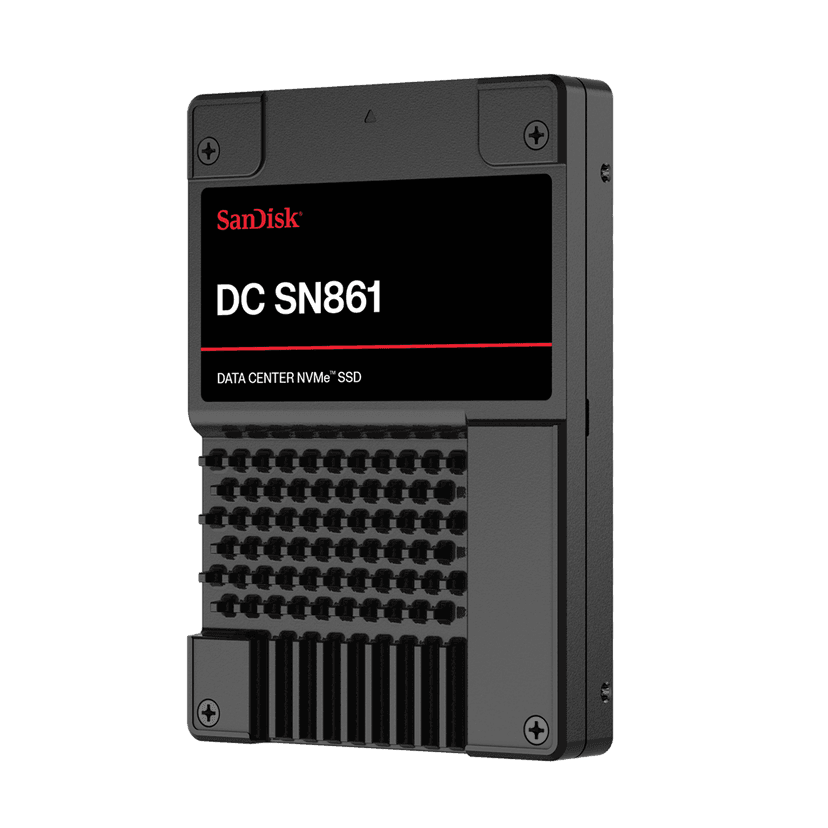 SanDisk DC SN861 NVMe SSD - 7.68TB, U.2
