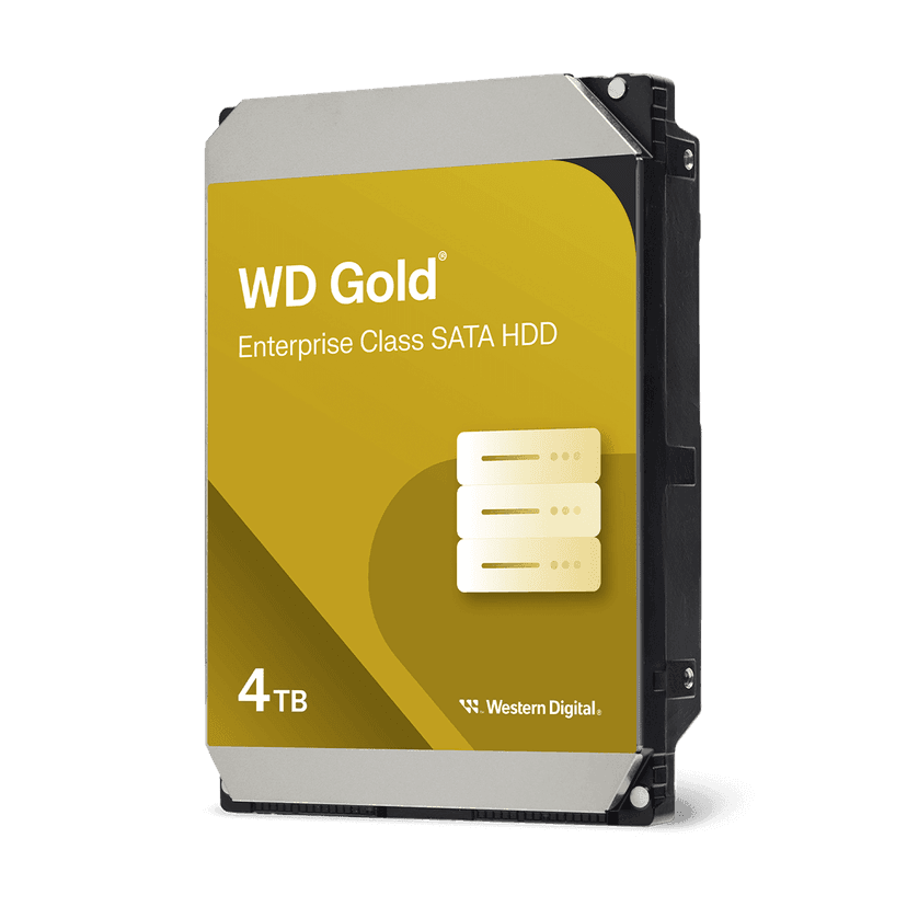 WD Gold Enterprise Class SATA HDD - 4TB