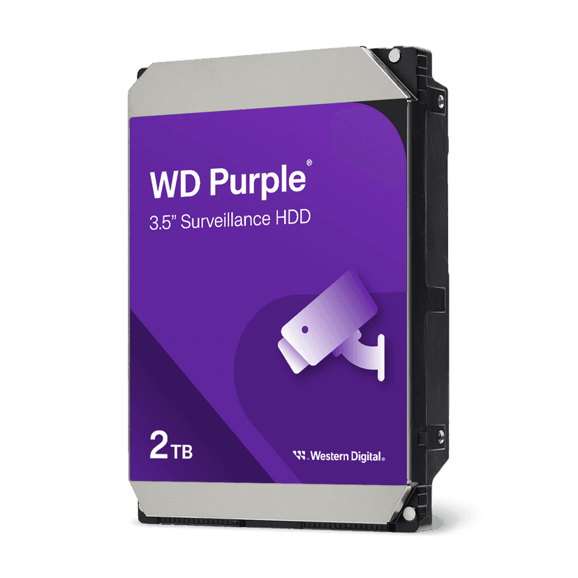 WD Purple Surveillance Hard Drive - 2TB