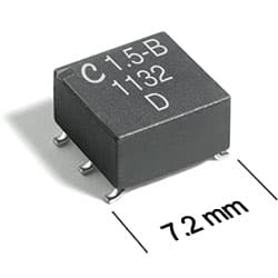 İnduktorlar üçün gərginlik göstəriciləri ("Voltage Ratings") haqqında ətraflı öyrənin; AEC-Q200 Dərəcə 1 (−40°C-dən +125°C-dək); RoHS standartlarına uyğun