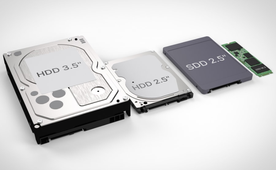 HDD против SSD: руководство по выбору памяти для серверов и сетей