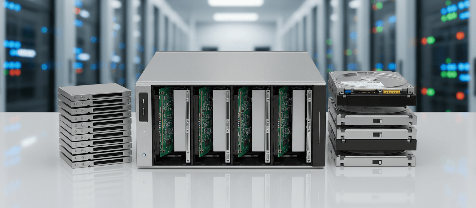 Серверные SSD, HDD, NAS-системы и корпоративные решения хранения данных